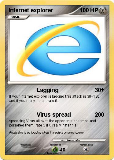 Pokemon Internet explorer