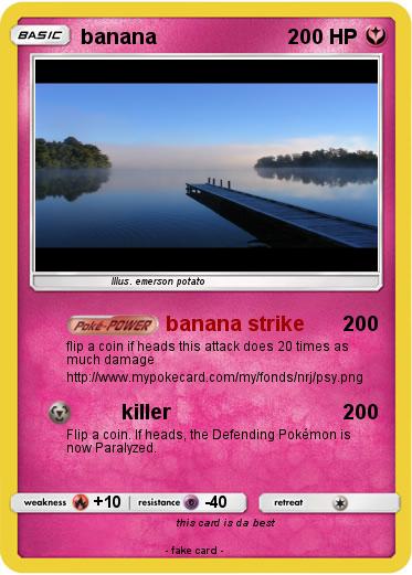 Pokemon banana