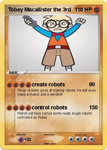 Pokemon Tobey Macallister the 3rd