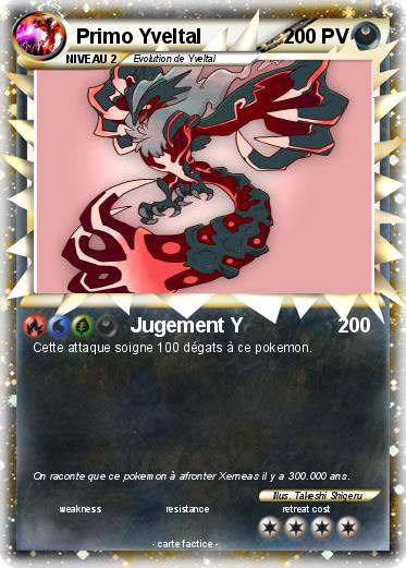 Pokemon Primo Yveltal