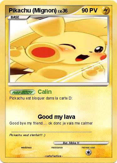 Pokemon Pikachu (Mignon)