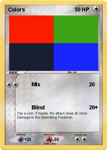 Pokemon Colors