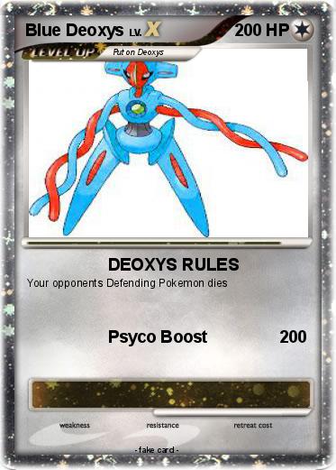 Pokemon Blue Deoxys
