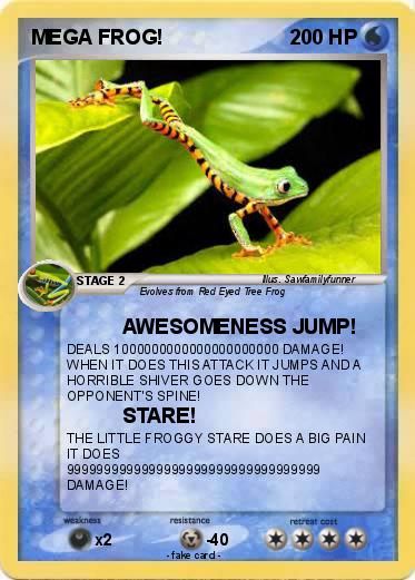 Pokemon MEGA FROG!