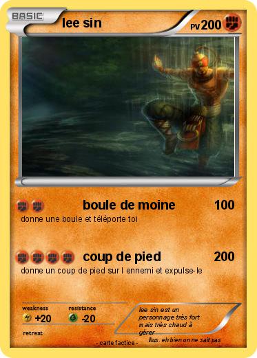 Pokemon lee sin