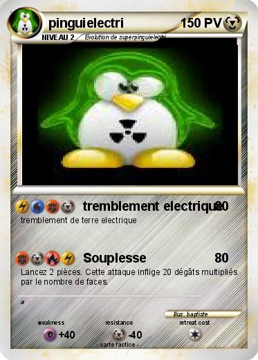 Pokemon pinguielectri
