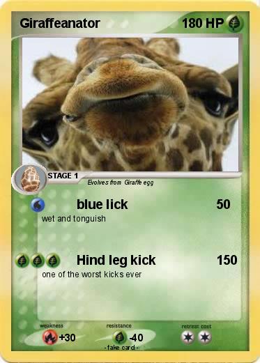 Pokemon Giraffeanator
