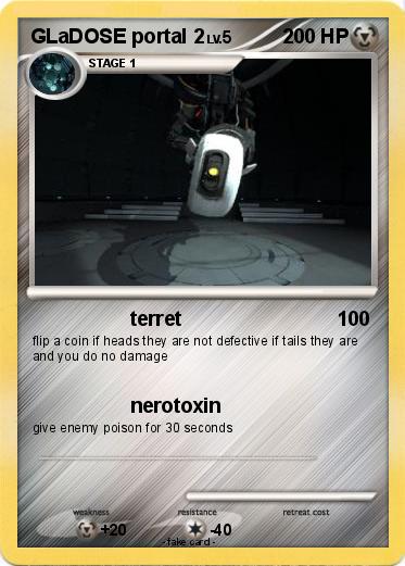 Pokemon GLaDOSE portal 2