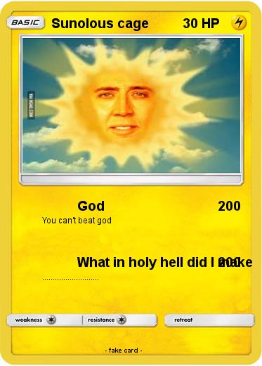 Pokemon Sunolous cage