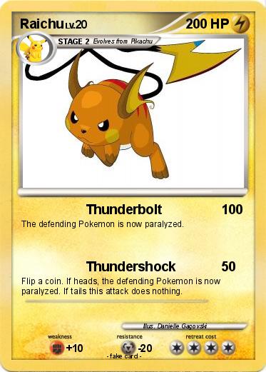 Pokemon Raichu