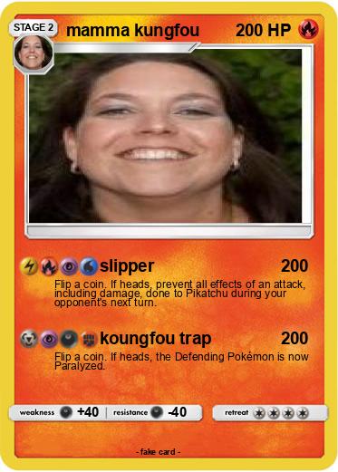 Pokemon mamma kungfou