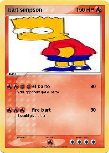 Pokemon bart simpson