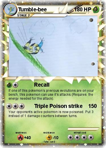 Pokemon Tumble-bee