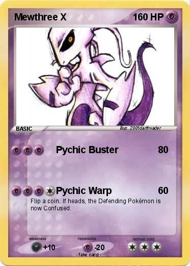 Pokemon Mewthree X
