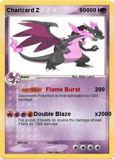 Pokemon Charizard Z