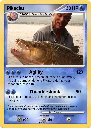 Pokemon Goliath Tigerfish