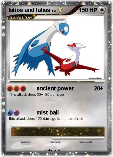 Pokemon latios and latias