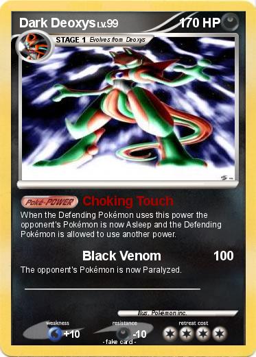 Pokemon Dark Deoxys
