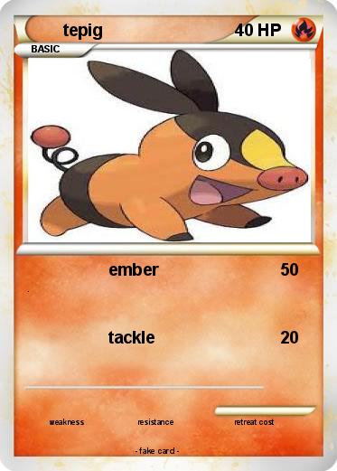 Pokemon tepig