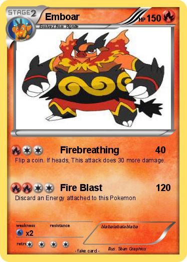 Pokemon Emboar
