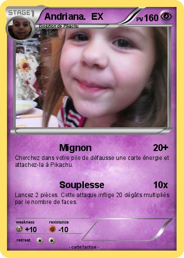 Pokemon Andriana.  EX