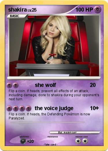 Pokemon shakira