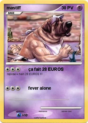 Pokemon mastiff