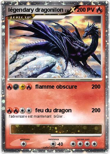Pokemon légendary dragonilon