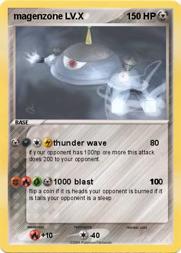 Pokemon magenzone LV.X