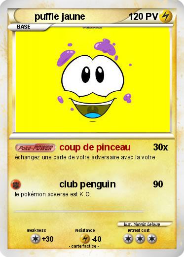 Pokemon puffle jaune