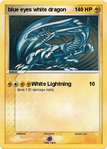 Pokemon blue eyes white dragon