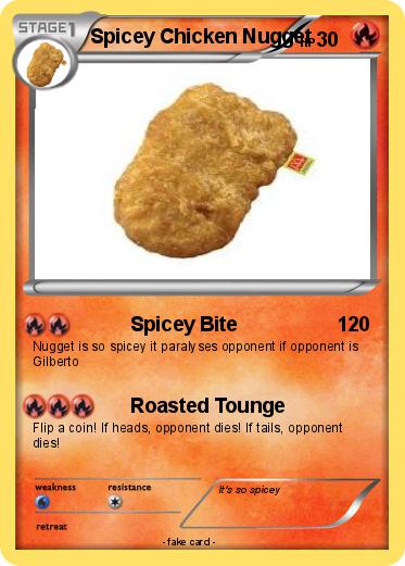 Pokemon Spicey Chicken Nugget