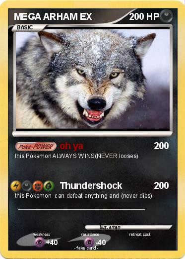 Pokemon MEGA ARHAM EX