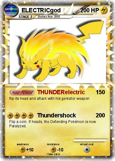 Pokemon ELECTRICgod