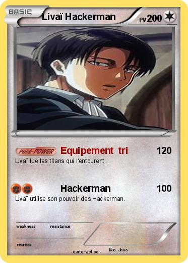 Pokemon Livaï Hackerman