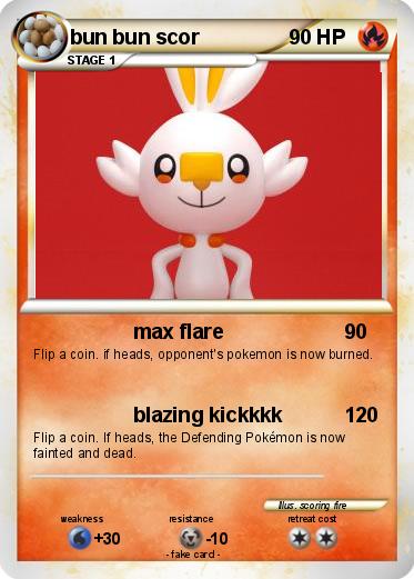 Pokemon bun bun scor