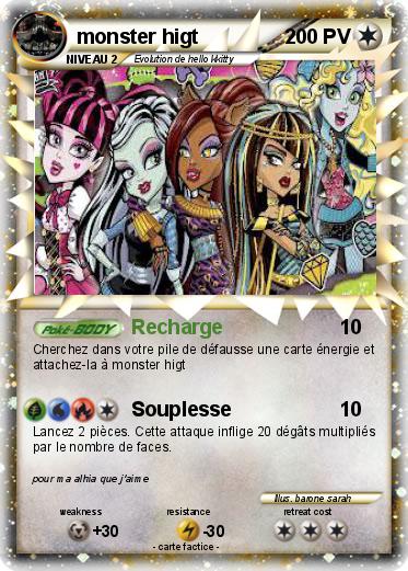 Pokemon monster higt