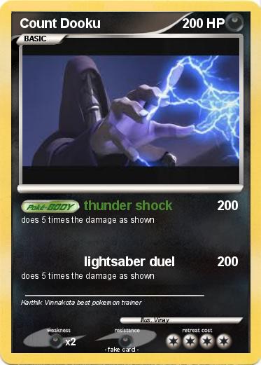 Pokemon Count Dooku