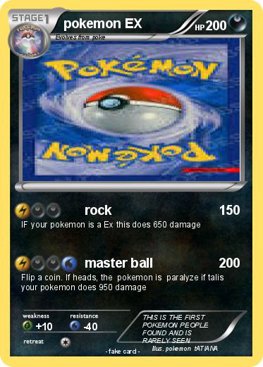 Pokemon pokemon EX