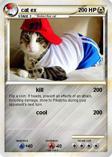 Pokemon cat ex