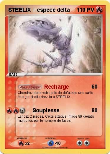 Pokemon STEELIX    espece delta