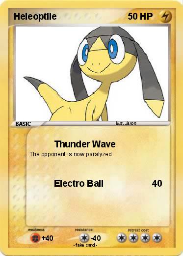 Pokemon Heleoptile
