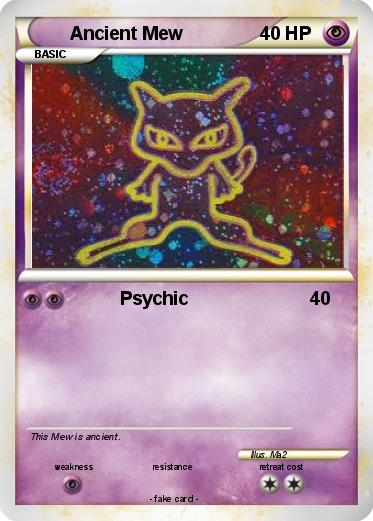 Pokemon Ancient Mew