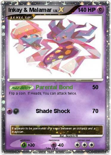Pokemon Inkay & Malamar