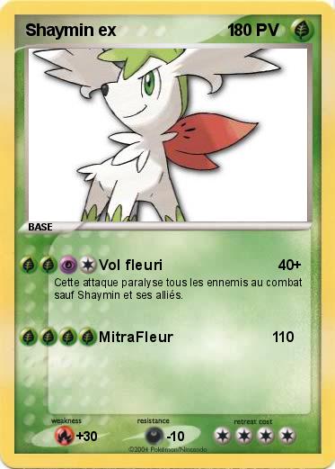 Pokemon Shaymin ex                        1