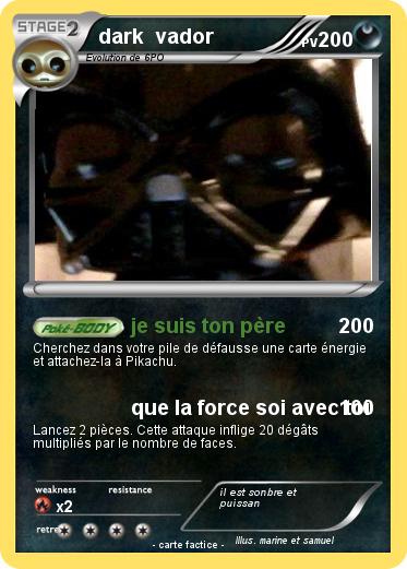 Pokemon dark  vador