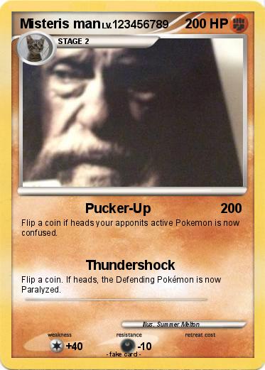 Pokemon Misteris man