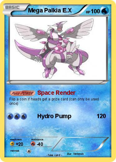 Pokemon Mega Palkia E.X