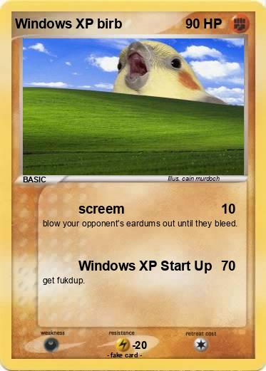 Pokemon Windows XP birb