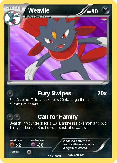 Pokemon Weavile